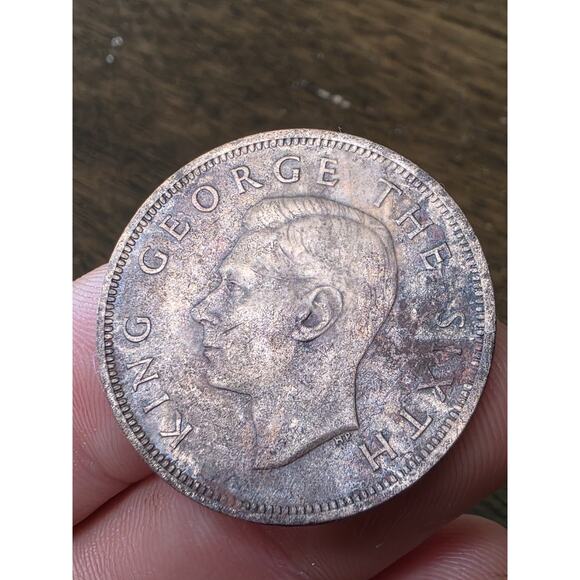 1952 New Zealand One 1 Penny Tui Bird Coin VF+ 13 - Picture 11 of 16